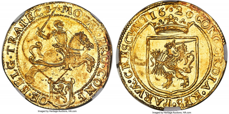 Utrecht. Provincial gold Cavalier d'Or 1620 MS62 NGC, Utrecht mint, KM15, Fr-286...