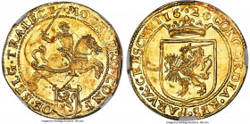 Utrecht. Provincial gold Cavalier d'Or 1620 MS62 NGC, Utrecht mint, KM15, Fr-286, Delm-967 (R3), CNM-2.43.34. 9.91gm. By all indications a very rare d...