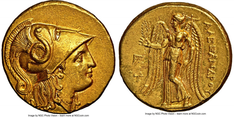 MACEDONIAN KINGDOM. Alexander III the Great (336-323 BC). AV stater (19mm, 8.55 ...