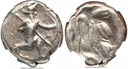 ACHAEMENID PERSIA. Time of Artaxerxes III-Darius III (ca. 350-333 BC). AR tetradrachm (23mm, 15.12 gm, 12h). NGC Choice VF 5/5 - 4/5. Uncertain mint i...