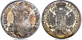 Maria Theresa Taler 1765 MS63+ PCGS, Hall mint, KM1816, Dav-1122. A superb strike renders the details of the portrait and reverse design in crisp deta...