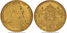 Ferdinand I gold Medallic 4 Dukat 1912 UNC Details (Removed From Jewelry) NGC, KM-M1, Fr-7. An enigmatic issue almost always encountered holed or plug...