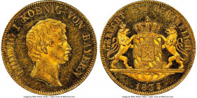 Bavaria. Ludwig I gold Ducat 1835 MS62 NGC, KM737.2, Fr-270b. An elusive one-year type with a mintage of only 2,048 pieces, and the only example grade...
