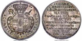 Münster. Friedrich Christian Taler 1706 MS66 PCGS, KM135, Dav-2464. Struck to commemorate the death of Prince Bishop Friedrich Christian, maintaining ...