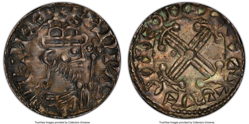 Kings of All England. Edward the Confessor (1042-1066) Penny ND (1059-1062) MS62...