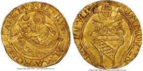 Papal States. Innocent VIII gold Fiorino di Camera (Ducat) ND (1484-1492) MS62 NGC, Rome mint, Fr-26, Berman-497. 3.38gm Dressed in a fetching shade o...