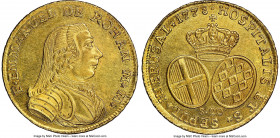 Emmanuel de Rohan gold 20 Scudi 1778 MS61 NGC, KM311, Fr-43. 16.39gm. A sharp and boldly struck example, presenting canary-gold surfaces and blushes o...