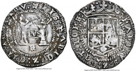Charles & Johanna "Early Series" Real ND (1536-1538) R-M/M XF40 NGC, Mexico City mint, KM0007, Cal-60, Nesmith-3a var. 3.40gm. Francisco del Rincon as...