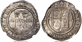 Charles & Johanna "Late Series" 4 Reales ND (1542-1555) M-G MS61 NGC, Mexico City mint, KM0018, Cal-127, Nesmith-34. 12.51gm. An attractive and decide...