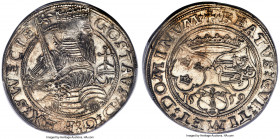 Gustav Vasa Mark 1559 MS63 PCGS, Stockholm mint, AAH-120. Gleaming and choice, and of a rarely seen quality for this 16th-century denomination, which ...