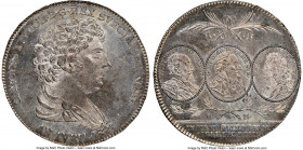 Carl XIV Johan Riksdaler 1821-CB MS64 NGC, Stockholm mint, KM610, Dav-350. A near-gem struck to celebrate 300 years of political and religious freedom...