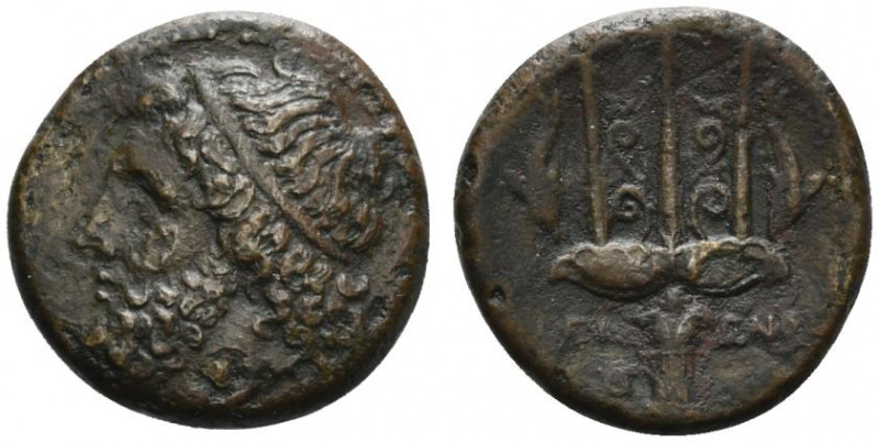 Sicily, Syracuse. Hieron II (275-215 BC). Æ (22mm, 8.60g, 10h), c. 263-218 BC. D...