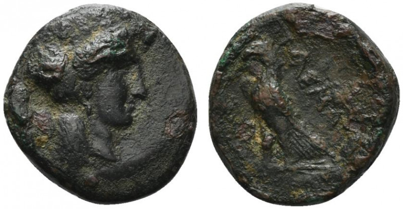 Ptolemaic Kings of Egypt, Berenike II ? (c. 244/3-221 BC). Æ Tritartemorion (23m...