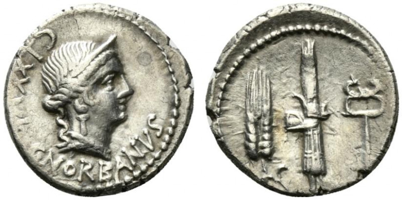 C. Norbanus, Rome, 83 BC. AR Denarius (18.5mm, 3.98g, 12h). Diademed head of Ven...