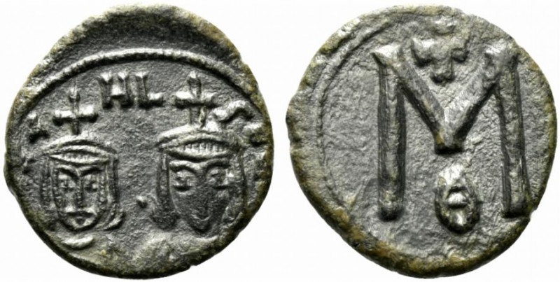 Michael II and Theophilus (820-829). Æ 40 Nummi (19mm, 3.15g, 6h). Syracuse, 821...