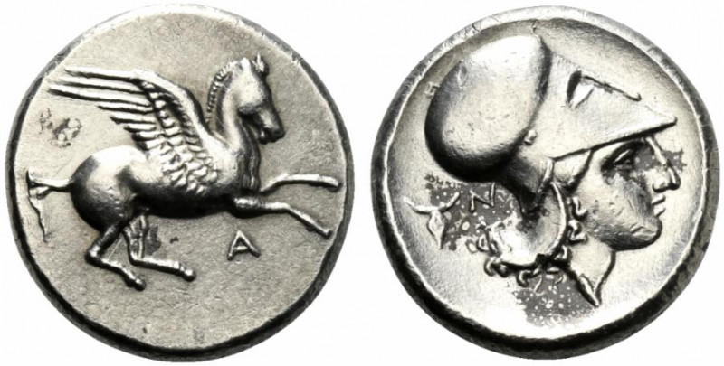 Epeiros, Ambrakia, c. 4th century BC. Replica of Stater (21mm, 8.37g, 12h). Pega...