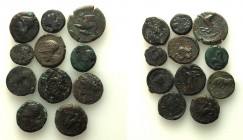 Lot of 11 Greek Æ coins, to be catalog. Lot sold as is, no return
