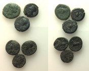 Mixed lot of 6 Æ Greek and Roman Æ coins, to be catalog. Lot sold as is, no return