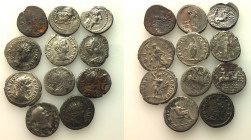 Lot of 11 Roman Republican and Roman Imperial AR Denarii, to be catalog. Lot sold as is, no return