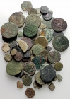 Lot of 80 Roman Republican and Roman Imperial Æ coins, to be catalog. Lot sold as is, no return
