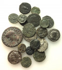 Lot of 20 Roman Imperial Æ and AR coins, to be catalog. Lot sold as is, no return