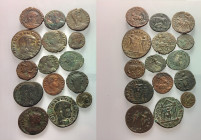 Lot of 15 Roman Imperial Æ, to be catalog. Lot sold as is, no return