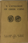 ASKEW Gilbert. A Catalogue of Greek Coins. London, 1951 Tela ed.pp. 124, ill. in b/n. Buono stato