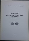 Bollettino del Circolo Numismatico Napoletano. Anno LXVIII- LXXI Gennaio1983 Dicembre 1986. Brossura ed. pp. 127, ill. in b/n. Dall' Indice: F. Sernia...