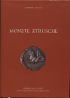 CATALLI F. – Monete etrusche. Roma, 1998. Pp. 149, ill. e tavv. b/n e a colori nel testo. Ril.ed. Buono stato