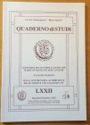 Circolo Numismatico Mario Rasile .Quaderno di studi LXXII, Formia, Novembre-Dicembre 2005. Glossario delle parole latine che si riscontrano nei Testi ...