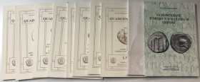 Circolo Numismatico Mario Rasile. Lotto di 10 Quaderni Di Studi: Quaderno di studi No. 27-1998, 31-1999, 32-1999, 52-2002, 54-2002, 59-2003, 66-2004, ...