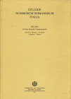 MARTINI R. - Sylloge Nummorum Romanorum Italia. Vol. I. Giulio – Claudii. 1 Augustus – Tiberius. Milano, 1990. Pp. 224, tavv. 75 + 1 a colori. ril. ed...