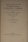 Mattingly H. Robinson E.S.G. Transactions of the International Numismatic Congress organized and held in London by the Royal Numismatic Society 30 Jun...