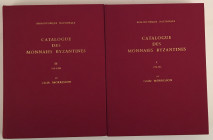 Morrisson C. Catalogue des Monnaies Byzantines Paris 1970 2 Volumi. Tela ed. con titolo in oro al dorso e al piatto. I Vol D' Anastase I a Justinien I...