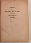 Sambon L. - Recherches sur les monnaies de la presqu' ile italique, depuis leur origine jusqu'a la bataille d' Actium. Naples 1870. Mezza Pelle con ti...