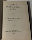 SEABY H.A. Roman Silver Coins. Vol.II Part I Tiberius to Domitian . London Seaby 1954. Tela ed. Con titolo in oro al dorso., pp. 183, ill. In b/n. Buo...