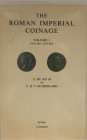 Sutherland C.H.V. The Roman Imperial Coinage Volume I revised edition from 31 BC to AD 69. London 1984. Cartonato ed. con titolo in oro al dorso, sovr...