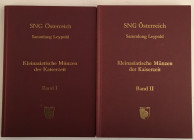 Sylloge Nummorum Graecorum Osterreich Sammlung Leypold Kleinasiatische Munzen der Kaiserzeit. Wien 2000. 2 Volumi. Tela ed. con titolo in oro al dorso...