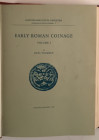 Thomsen R. Early Roman Coinage 3 Volumi in un unico Tomo. Mezza Pelle con titolo in oro al dorso. I Vol. A Study of the Chronology – (I The Evidence)....