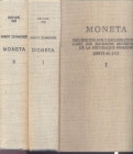 ZENHAKER H. - MONETA.Richerches sur l'organisation et l' art des emissions monetaires de la Republique Romaine 289 - 31 av. J.C.  Roma, 1973. 2 volumi...