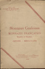 BOURGEY E. – Paris, 20 – Decembre, 1923. Monnaies Gauloises, monnaies francaises Royales et feodales, Jeton – medailles. Pp. 19, nn. 388, tavv. 5. Ril...