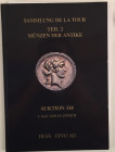 Hess-Divo Auktion 314, Sammlung de la Tour Teil 2 Munzer der Antike Ancient Coins. Zurich 04 May 2009. Brossura ed. pp. 160, lotti da 1001 a 1678, ill...