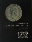 Lanz Numismatik. Auktion 120. Munzer der Antike. Munchen 18 Mai 2004. Brossura ed. pp. 68,, lotti 667, tavv. 39 in b/n. Buono stato.