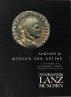 Lanz Numismatik. Auktion 121. Munzer der Antike. Munchen 22 November 2004. Brossura ed. pp. 71, lotti 686, tavv. 38 in b/n. Buono stato.