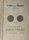 Schulman J. Catalogue No. 228, Coins and Medals. Amsterdam 04-06 February 1957. Brossura ed. pp. 94, lotti 2114, tavv. XXII in b/n. Buono stato.