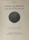 Schulman J. Catalogue No. 256, Coins and Medals, including Greek, Roman and Byzantine Coins. Amsterdam 28-30 May 1973. Brossura ed. pp. 102, lotti 177...