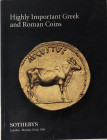 Sotheby's Highly important Greek and roman coins. London 08 July 1996. Brossura ed. pp. 117, lotti 193, ill. a colori. Buono stato.