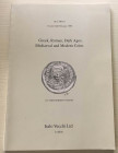 Vecchi I. Nummorum Auctiones No.1. Greek, Roman, Dark Ages, Mediaeval and Modern Coins. London 01-02 February 1996. Brossura ed. pp. 45, lotti 1839, t...