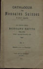 RATTO R. – Milano 1911. Catalogue de monnaies Suisse a prix signes. pp. 68, nn. 1432, tavv. 10. Brossura ed. sciupata, ex libris, raro