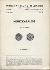 TELLMAN MUNZHANDLUNG. - Wien, 1964. Katalog n 79 1 – Mai, 1964. Munzen Byzantiner. Nn. 59, tavv. 2 ril. ed buono stato raro.